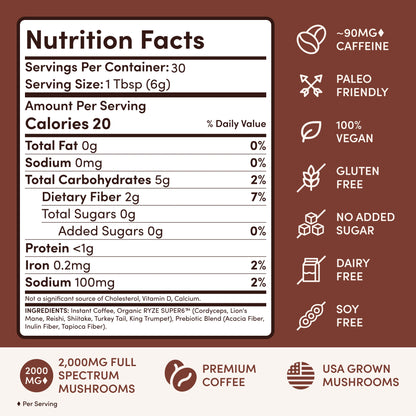 Mushroom Coffee Dark Roast Starter Kit (Upgrade)